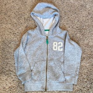 4t boys hooded gray sweatshirt